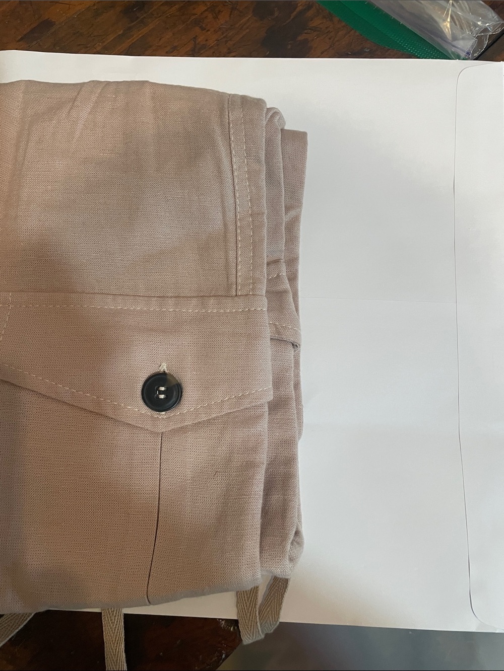 Venus NWOT Linen Cargo Style Pant Size 2 - Picture 13 of 13